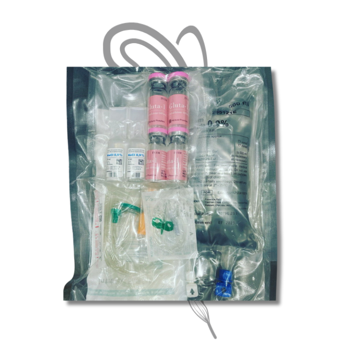 Glutathione Detox IV Drip Set 2400mg